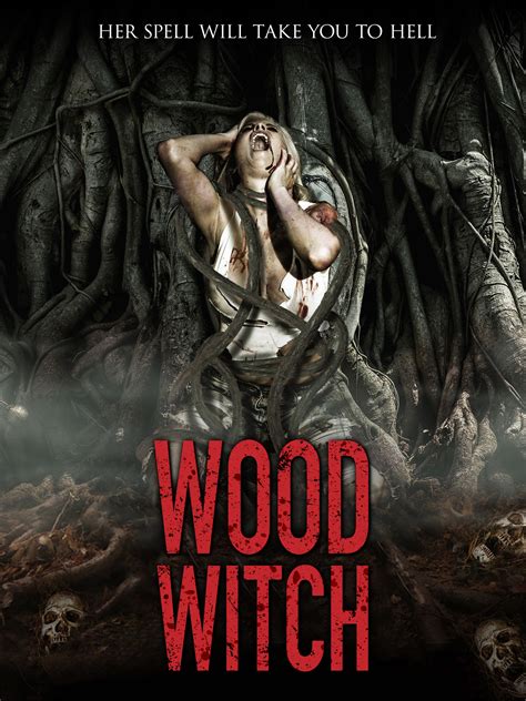 Wooden witch at